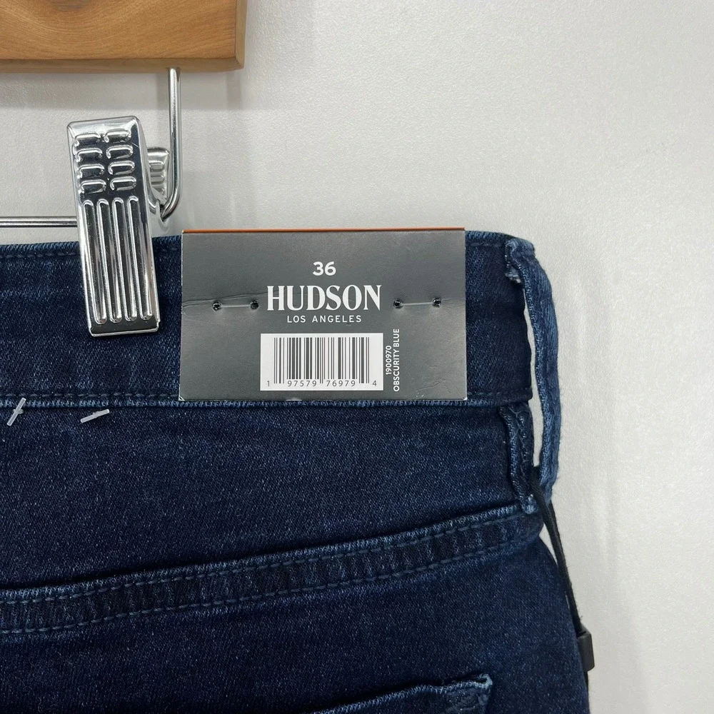 Hudson Los Angeles Mens Obscurity Blue Stretch Denim Jeans Size‎ 36 NWT 1900970